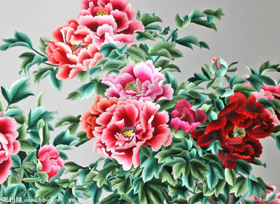 專業(yè)北京電腦繡花加工廠 山水畫刺繡精細加工